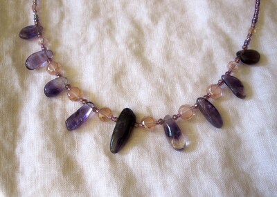 Amethyst Necklace - image1